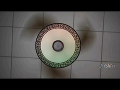 4000K 6000K intrekbare plafondventilator kroonluchter kleurverandering