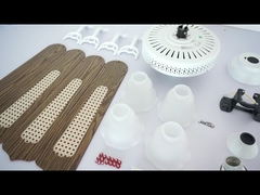 Traditionele klassieke plafondventilatoren kroonluchter 52 inch voor restaurant