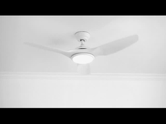 3 ABS Plastic de Plafondventilator Natuurlijke Wind van de Bladendcf FS52920 gelijkstroom Motor