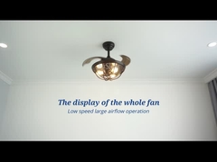 OEM 42inch het Intrekbare Plafondventilator Lichte CCC Goedgekeurde CITIZENSE BAND ETL van Ce ROHS SAA