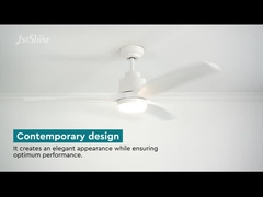 Lage Profieldc110v Dimmable LEIDENE Plafondventilator Omkeerbare Stille gelijkstroom Motor