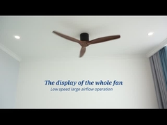 de Plafondventilator van de het Huisdecoratie van 220V 60w met Afstandsbedieningac Motor