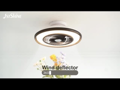 Bladeless Led Ceiling Fan Flush Mount Voor Low Profile Dimming Led Light