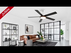 Plafond ventilator licht met DC motor 6 snelheid afstandsbediening witte behuizing