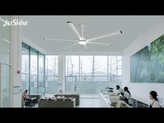 100 'Industriële plafondventilator met licht grote grootte hoge luchtvolume commerciële indoor DC motorventilator