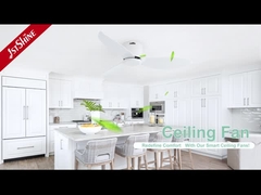 46 inch White Flush Mount Plafond ventilator met DC motor hoge snelheid