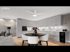 48 inch moderne witte plafondventilator met licht trekketen ac motor