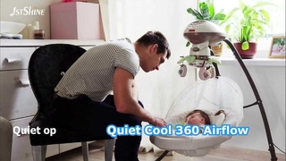 Stille 360 ​​graden ventilator voor kleine kamers