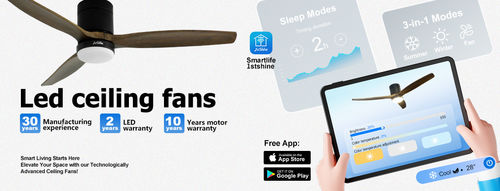 Laatste bedrijfsnieuws over Hoe plafondventilatoren de binnenluchtcirculatie verbeteren: Comfort en energiebesparing het hele jaar door