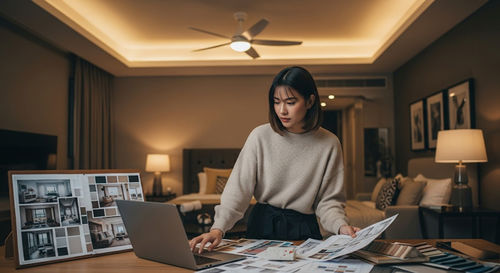 Laatste bedrijfsnieuws over Waarom interieurontwerpers plafondventilatorlichten gebruiken