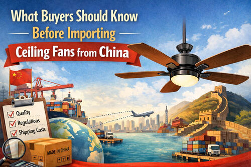 Laatste bedrijfsnieuws over Wat kopers moeten weten voordat ze plafondventilatoren uit China importeren