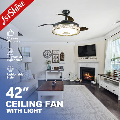 Goede prijs Ultra Stille de Kroonluchterafstandsbediening van de Muziek Onzichtbare Plafondventilator online