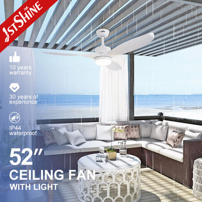 Goede prijs 3 Plastic bladen Wit LED plafondventilator online