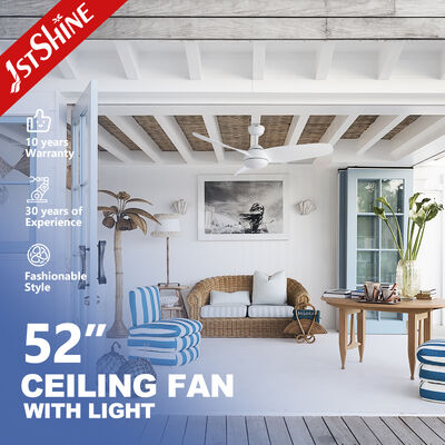 Goede prijs 52 inch moderne plafondventilator met LED-licht en stille gelijkstroommotor voor thuis en kantoor online