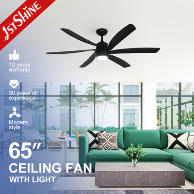 Goede prijs 65 inch LED plafondventilator met hoog luchtvolume en ABS-bladen voor grote ruimtes online