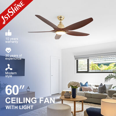 Goede prijs 60 inch Decorative Ceiling Fan met 5 ABS bladen en 6 snelheid afstandsbediening online