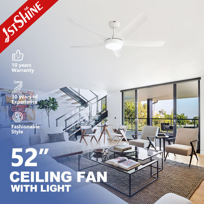 Kwaliteit Moderne plafondventilator van 52 inch met afstandsbediening en ingebouwd LED-licht voor stille koeling Fabriek