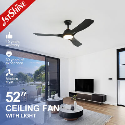 Goede prijs 52 inch slimme plafondventilator met LED-licht DC-motor en 3 ABS-bladen voor moderne interieurs online